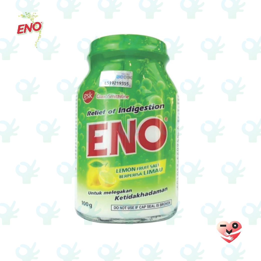 Ofiskita Eno Lemon / Ginger Fruit Salt Relief Of Indigestion Bottle 100G